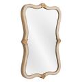 Gfancy Fixtures 31.9 x 19.7 x 2 in. Gold Beveled Mirror GF3665956